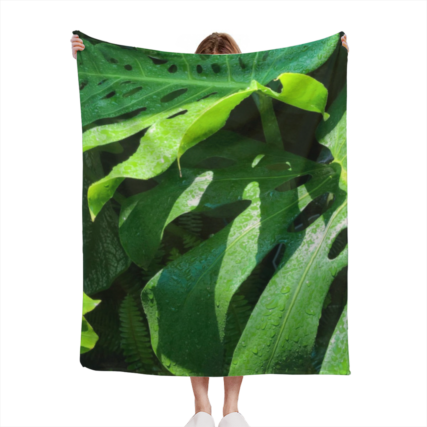 Abstract Modern Throw Blanket ¨C Decorative Graphic Printed Cozy Blanket