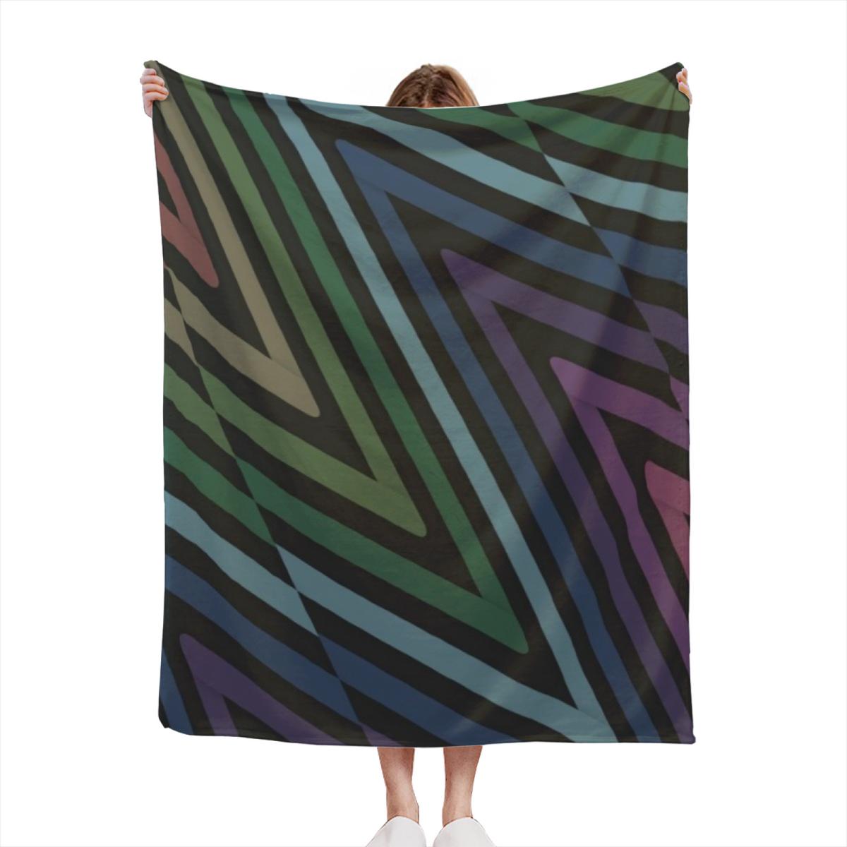 Dreamy Soft Neutral Velvet Petal Flannel Throw Blanket