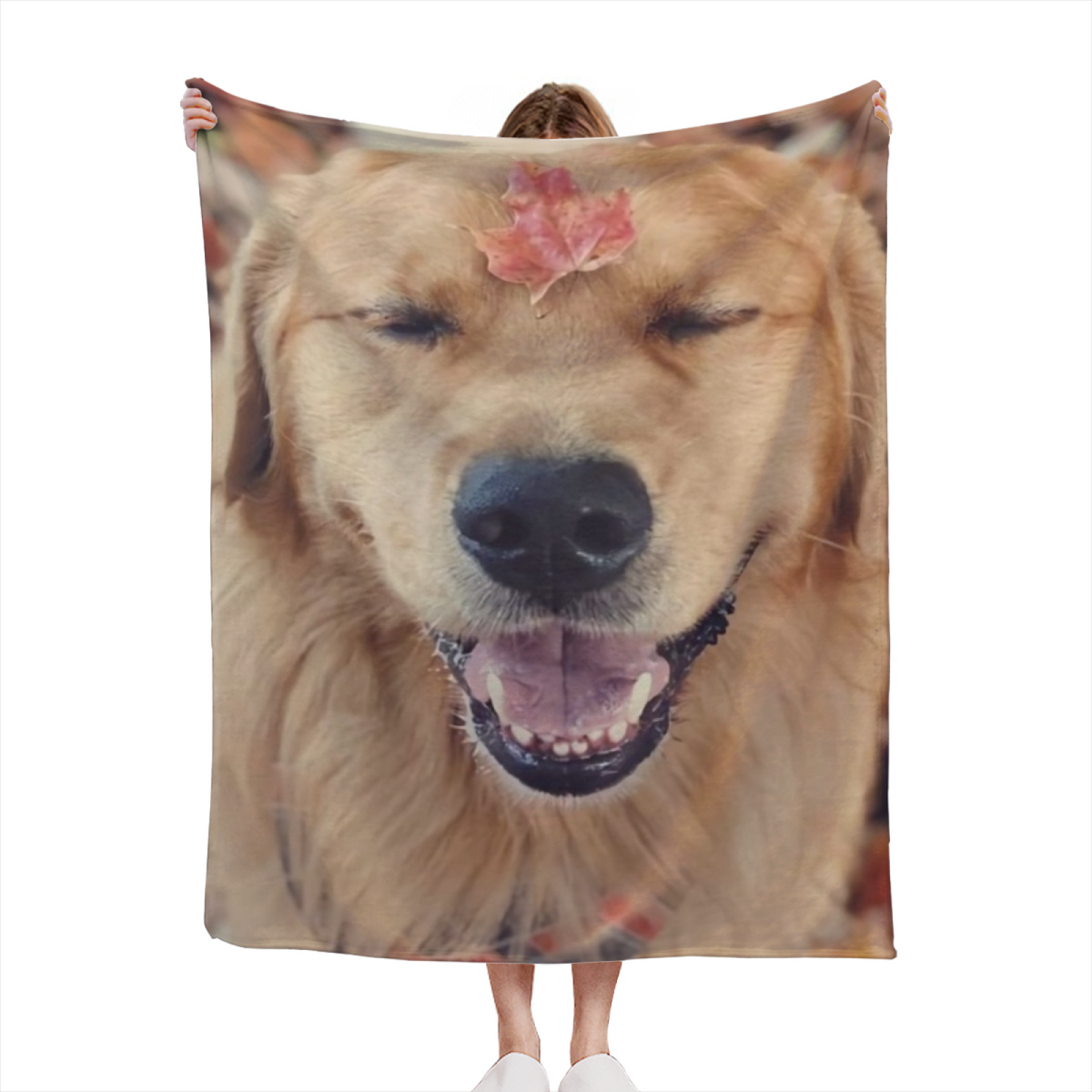 Pebble Serenade Earthy Multicolor Contemporary Plush Flannel Throw