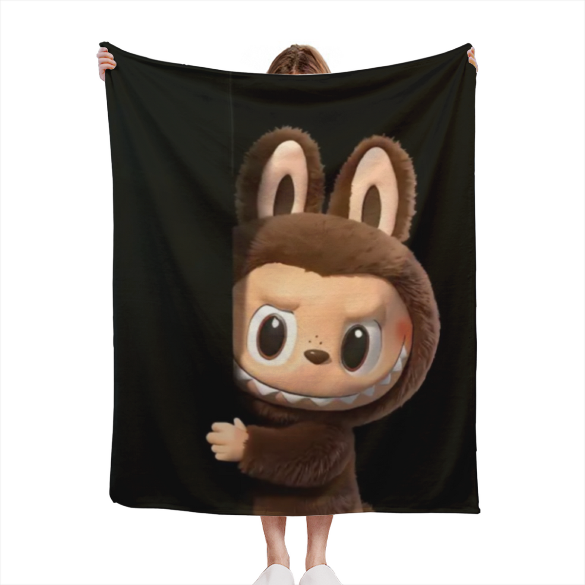 Soft Minimalist All-Season Flannel Blanket ¨C Hazy Whisper Collection