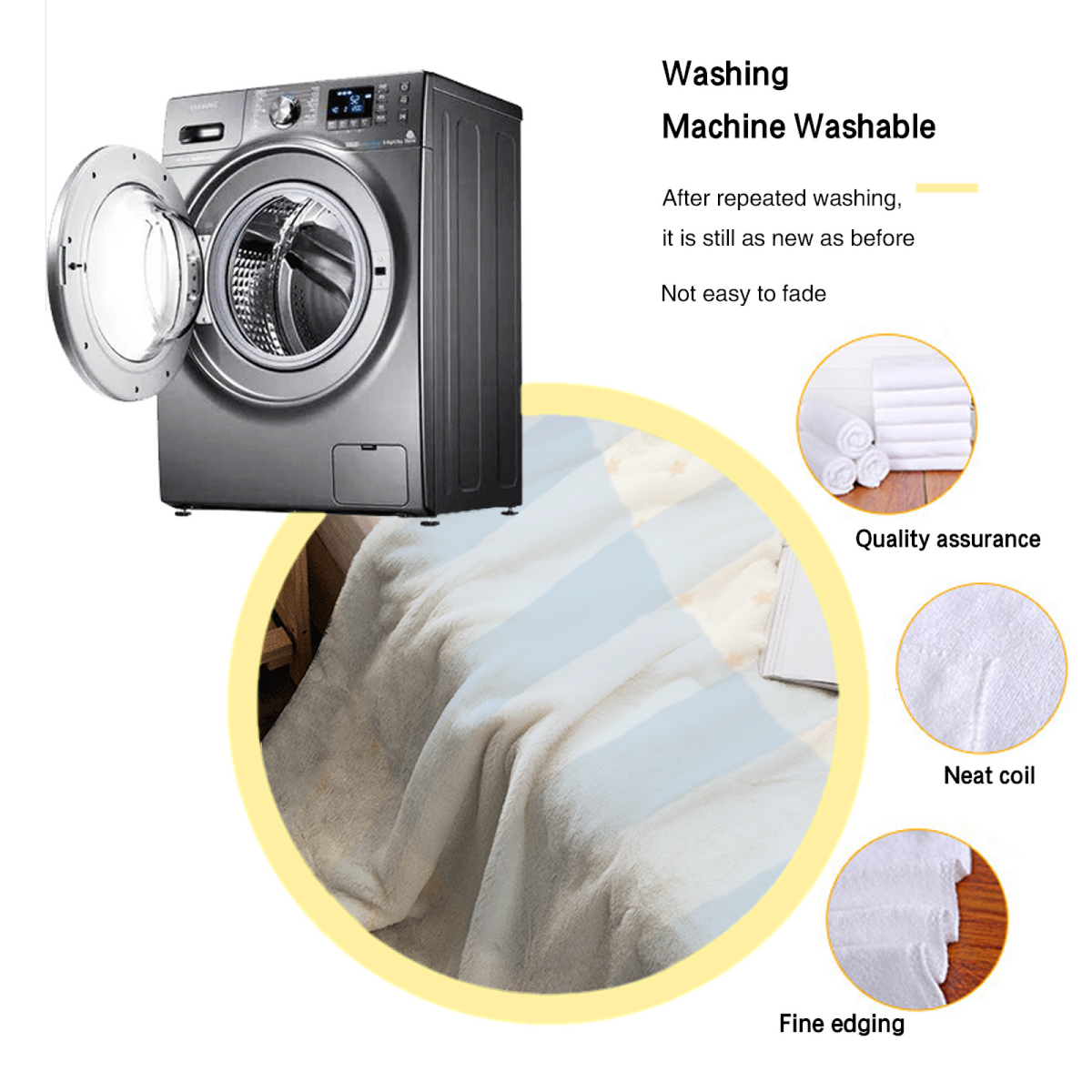 Soft Minimalist All-Season Flannel Blanket ¨C Cinnamon Carnival Collection