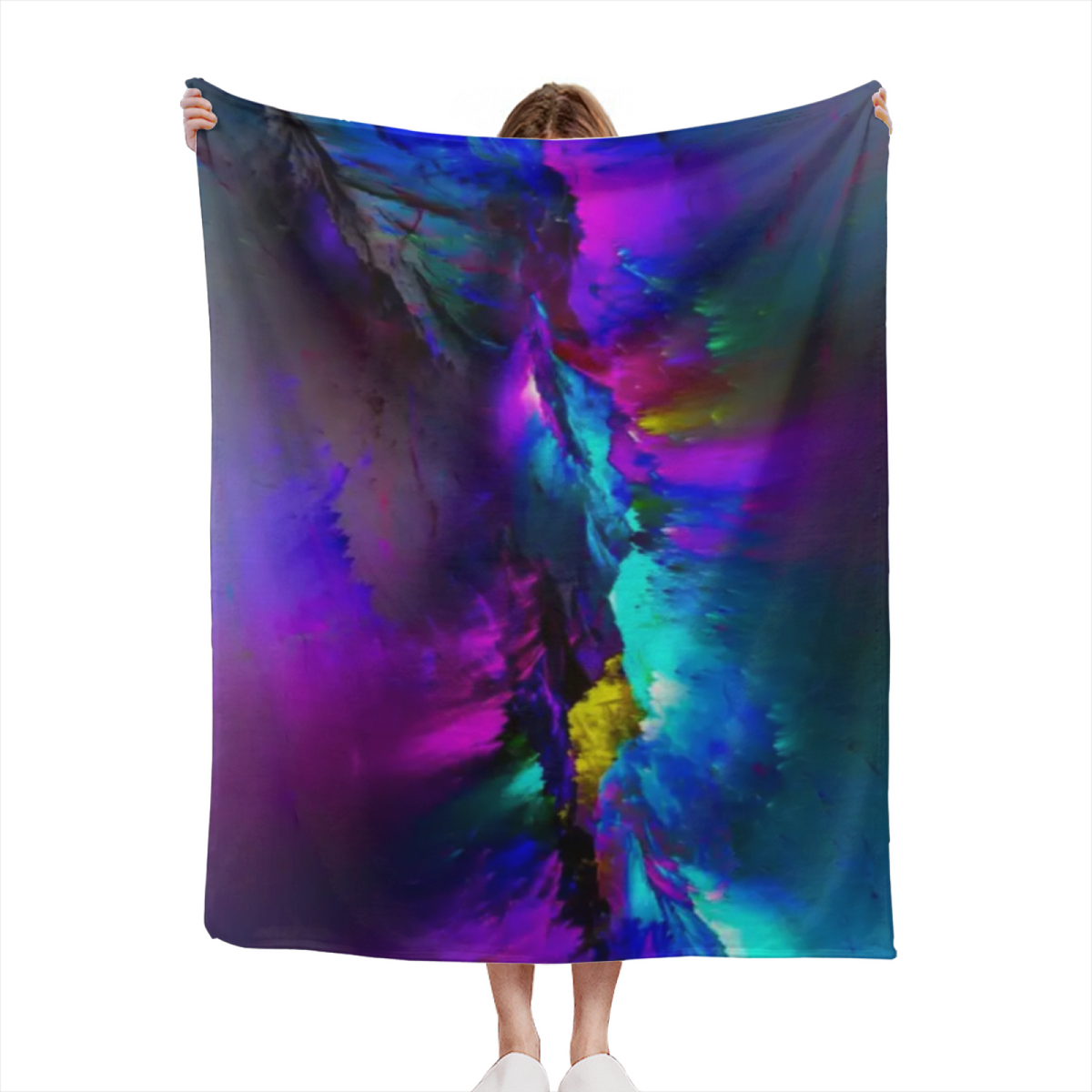 Soft Minimalist All-Season Flannel Blanket ¨C Frosted Sprout Collection