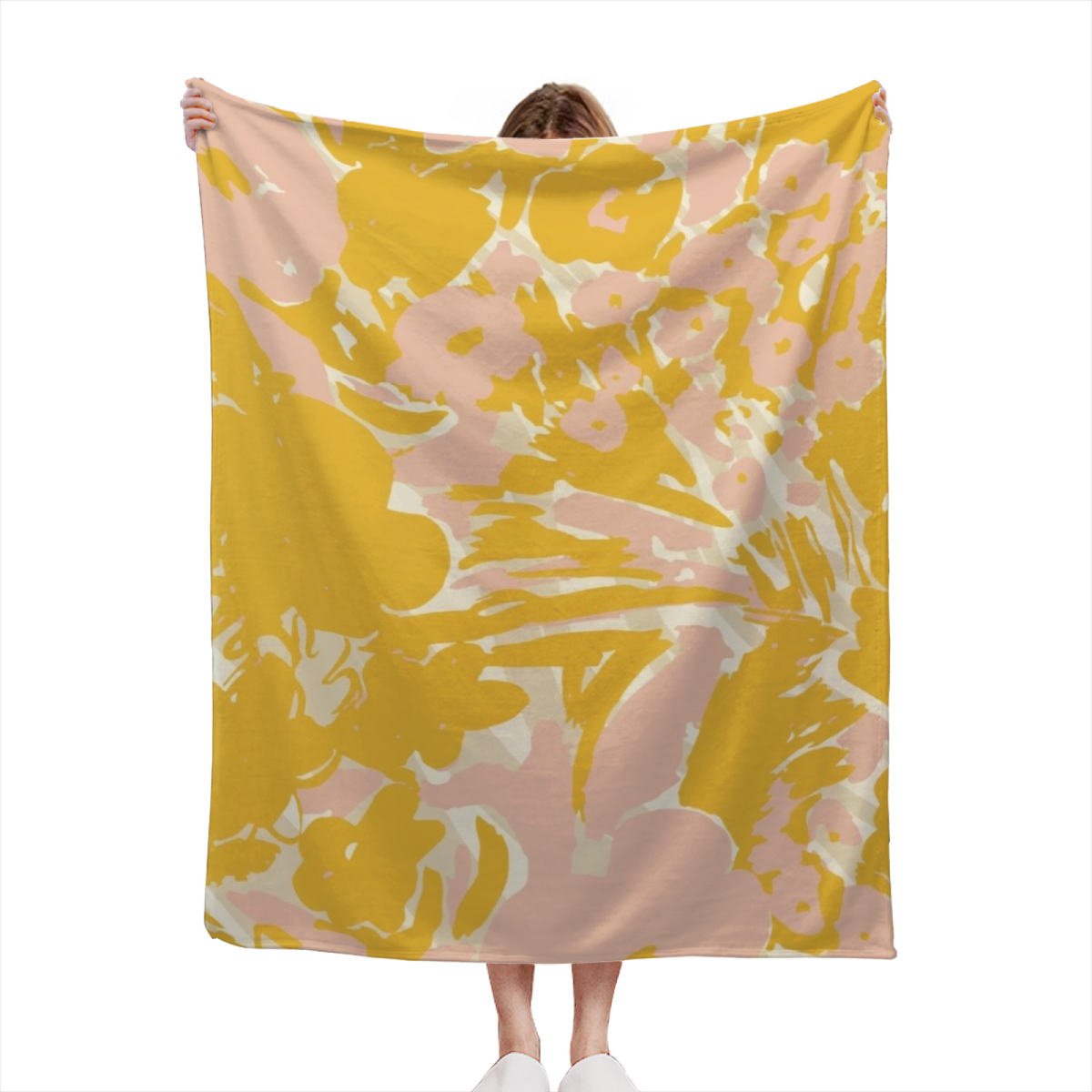 Celestial Jubilee Soft Flannel Blanket in Pastel Multicolor