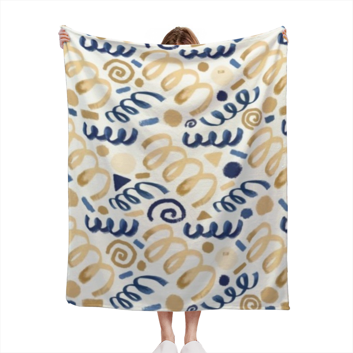 Moonbeam Spectrum Home Accent Soft Flannel Blanket ¨C Warm Coral