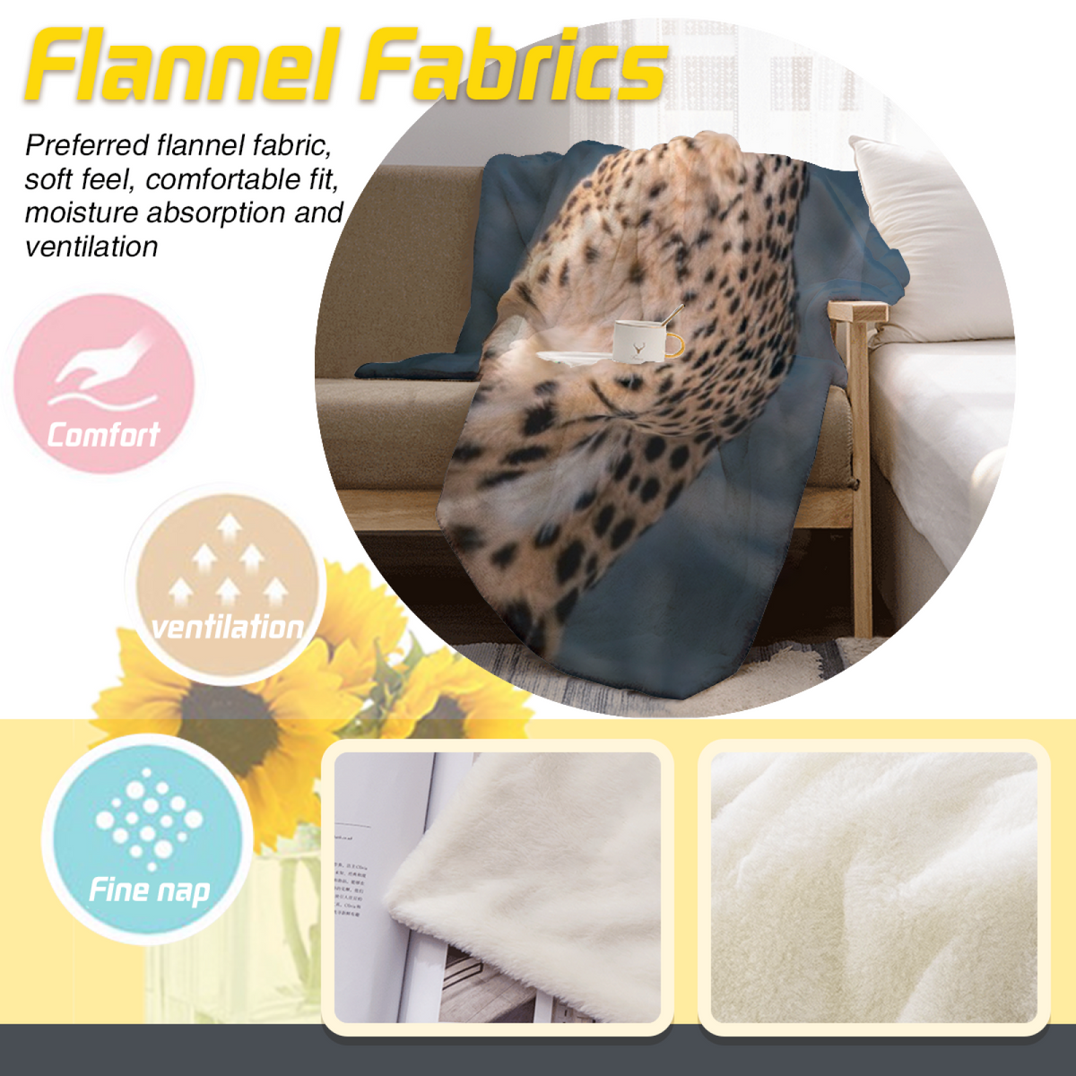 Hazy Jubilee Expressive Print Flannel Sofa Throw in Dusty Lilac
