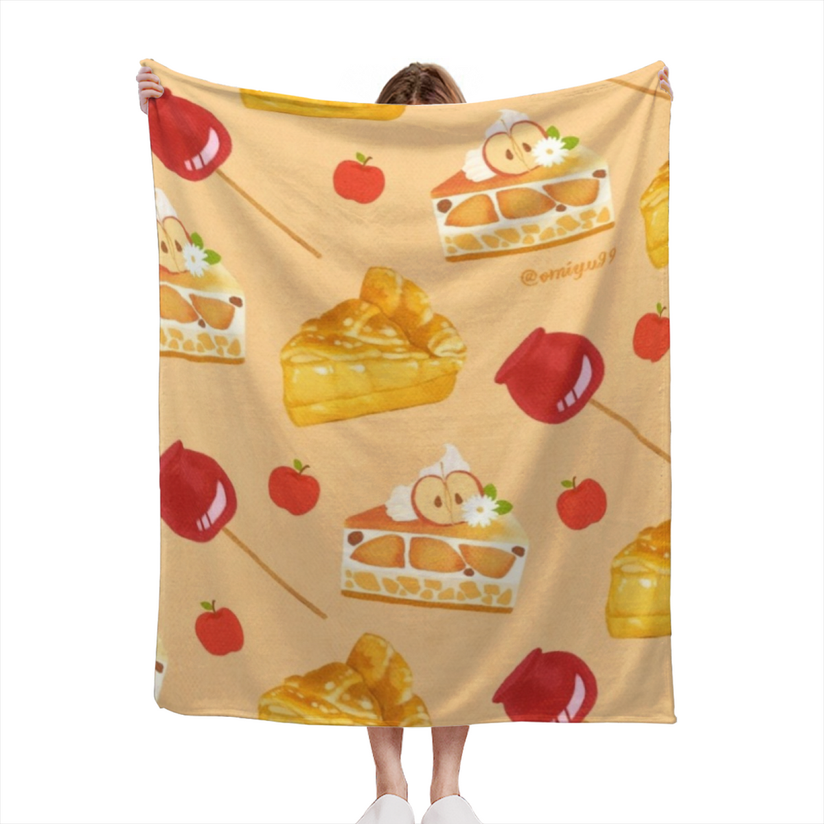 Moonlit Mosaic Bohemian Pattern Lightweight Flannel Throw