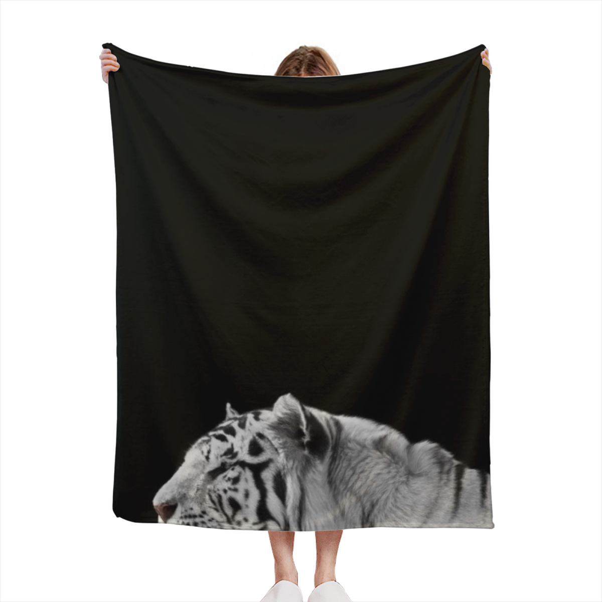 Dawn Horizon Soft Neutral Cozy Plush Flannel Throw