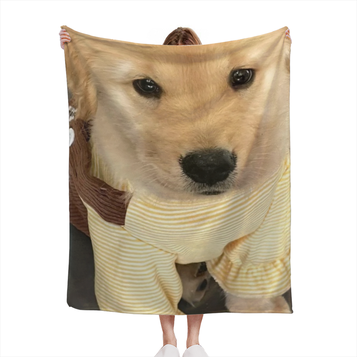 Harbor Story Earthy Multicolor Dreamy Lightweight Flannel Throw