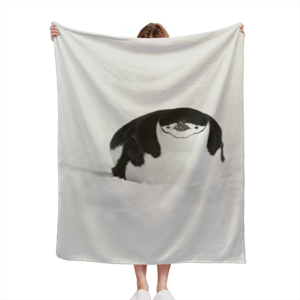Lagoon Tapestry Ivory Art All-Season Flannel Blanket