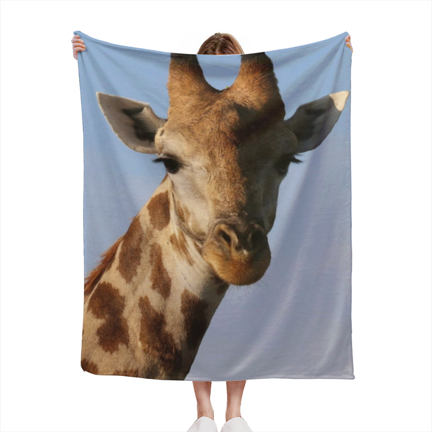 Abstract Graphic Throw Blanket ¨C Contemporary Artistic Printed Cozy Blanket