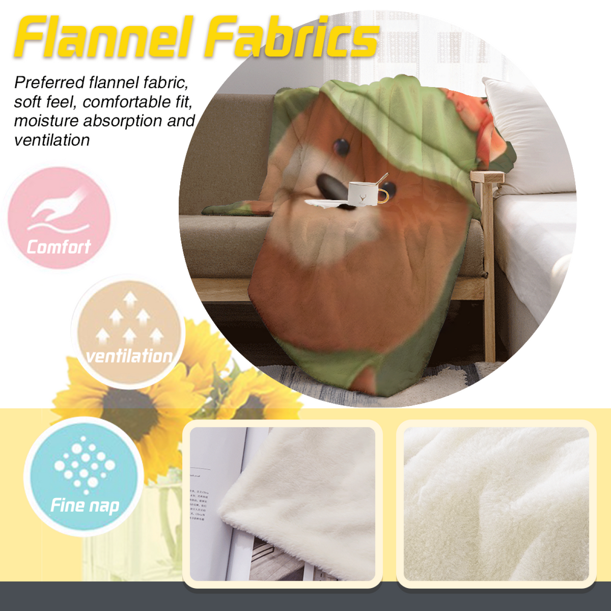 Frosted Ripple Home Accent Soft Flannel Blanket ¨C Warm Coral