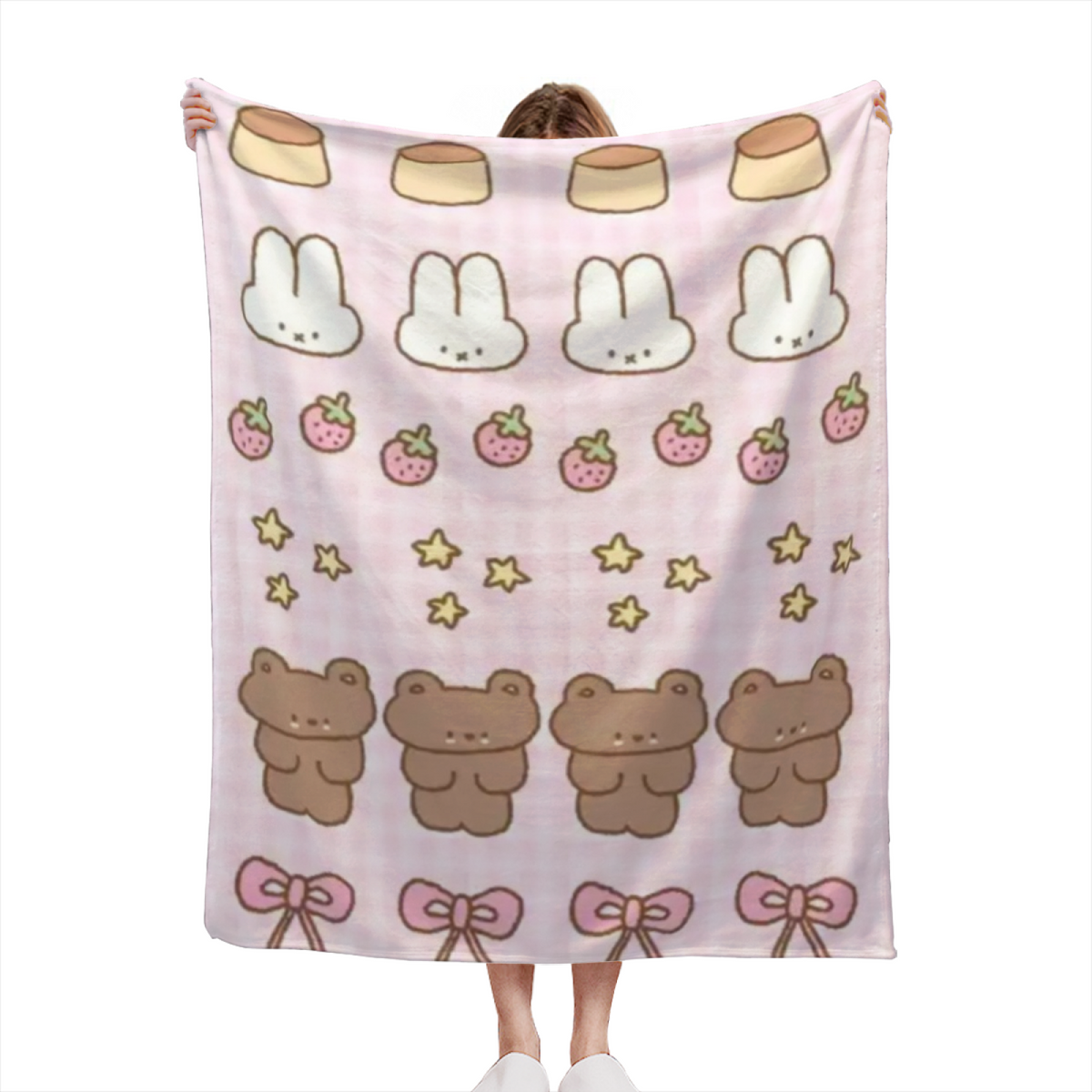 Soft Minimalist Plush Flannel Throw ¨C Alpine Rhapsody Collection
