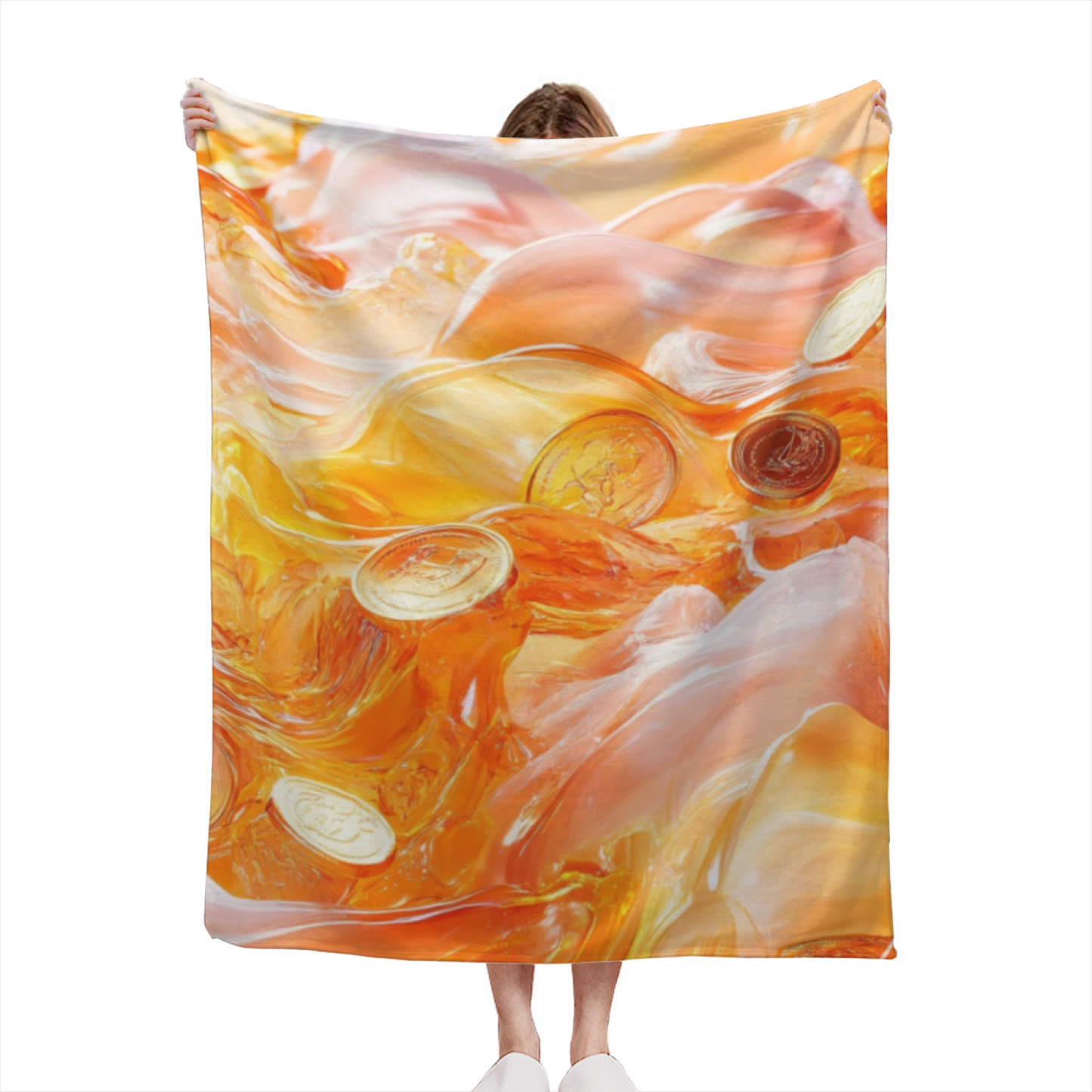 Contemporary Pattern Throw Blanket ¨C Decorative Artistic Cozy Home Blanket