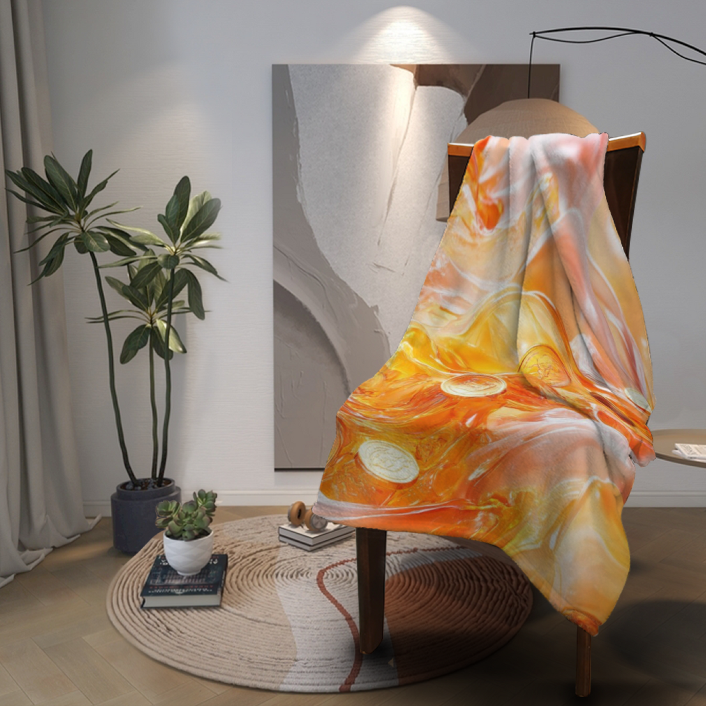 Contemporary Pattern Throw Blanket ¨C Decorative Artistic Cozy Home Blanket