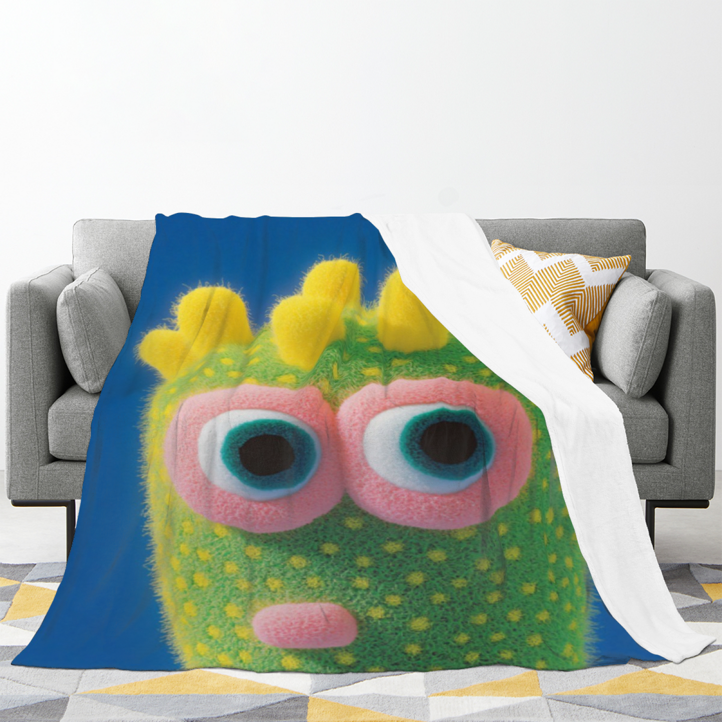 Colorful Decorative Throw Blanket ¨C Contemporary Printed Cozy Home Blanket