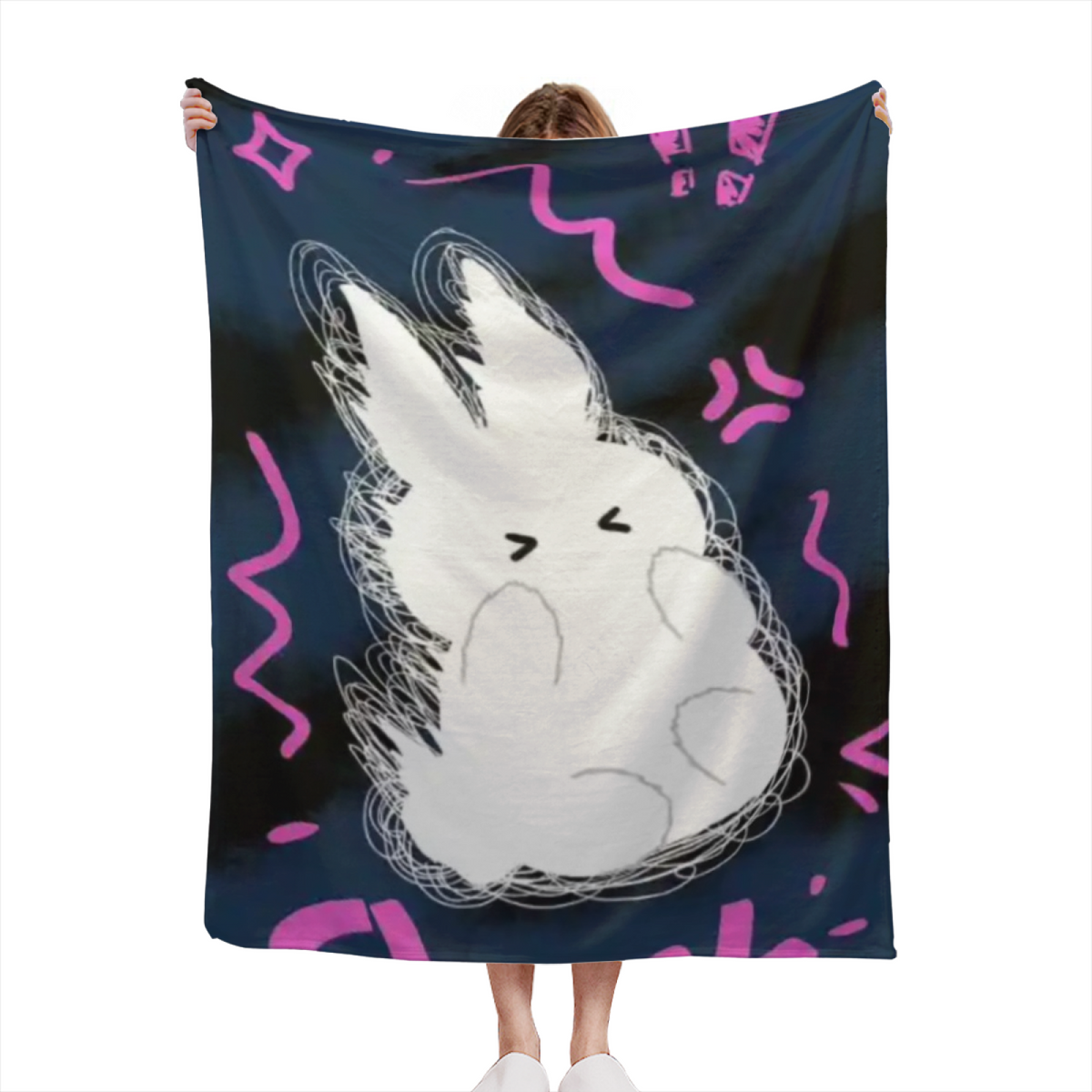 Alpine Hearth Lightweight Flannel Throw in Dusty Lilac
