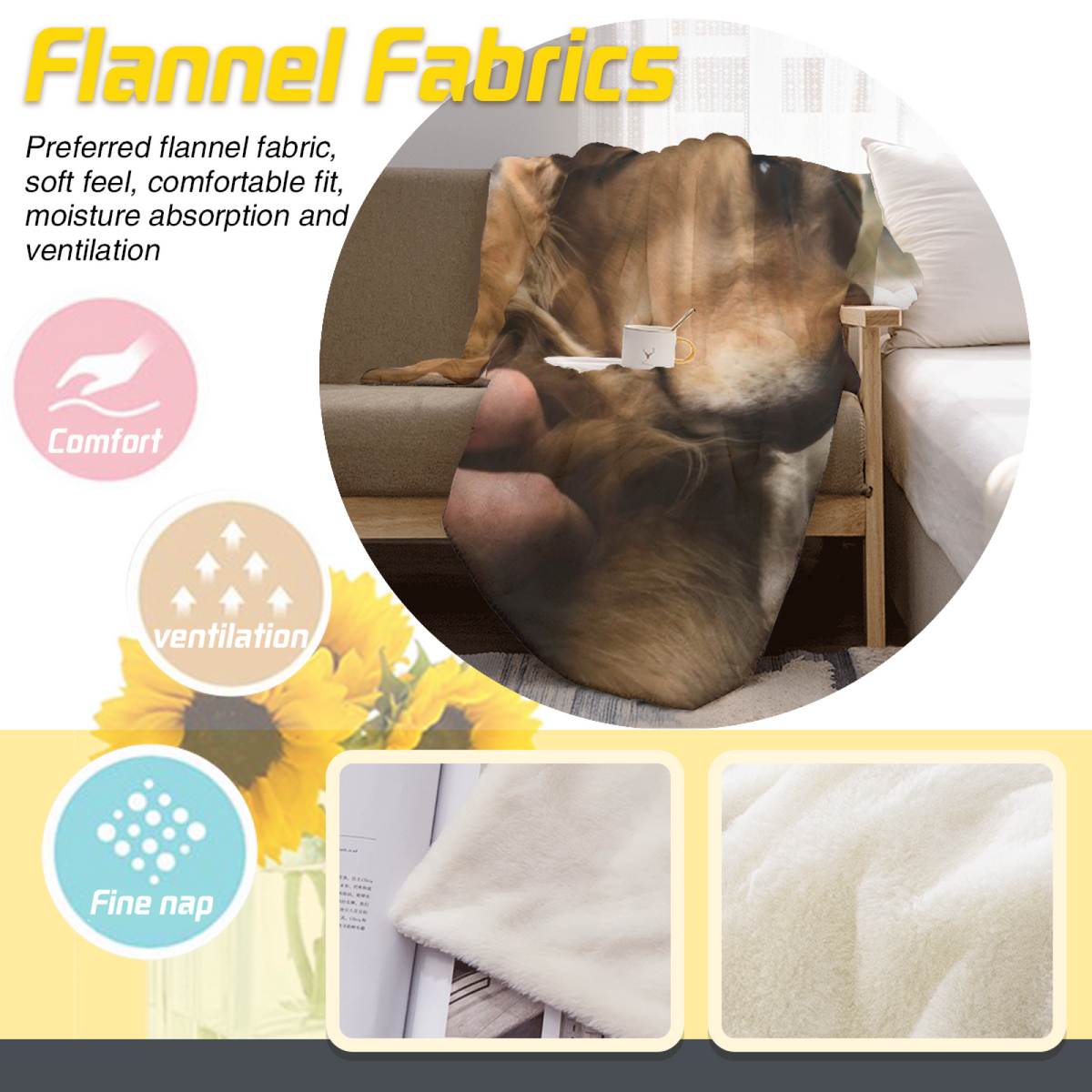 Festival Ripple Home Accent Soft Flannel Blanket ¨C Warm Coral