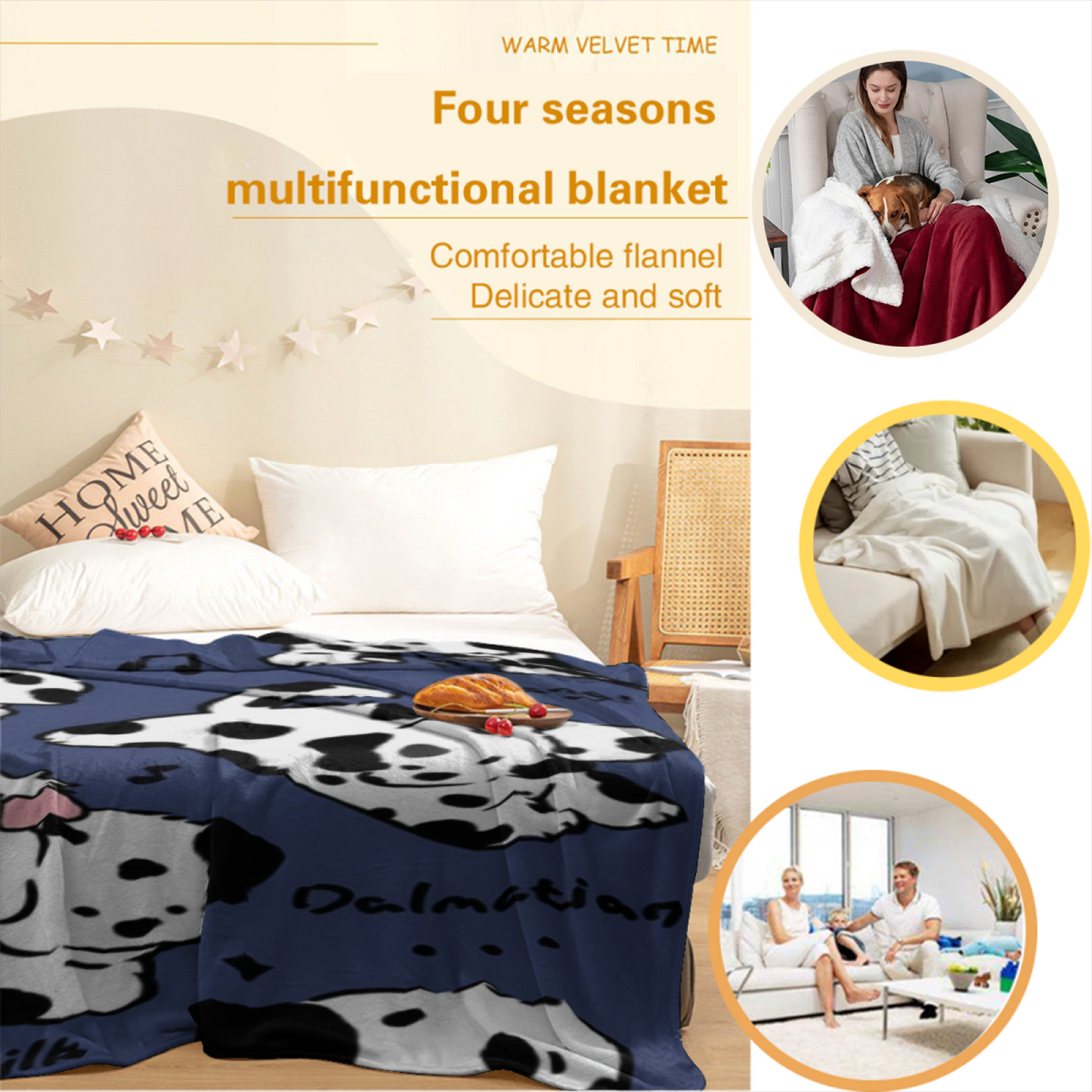 Modern Artistic Pattern Throw Blanket ¨C Abstract Graphic Printed Blanket