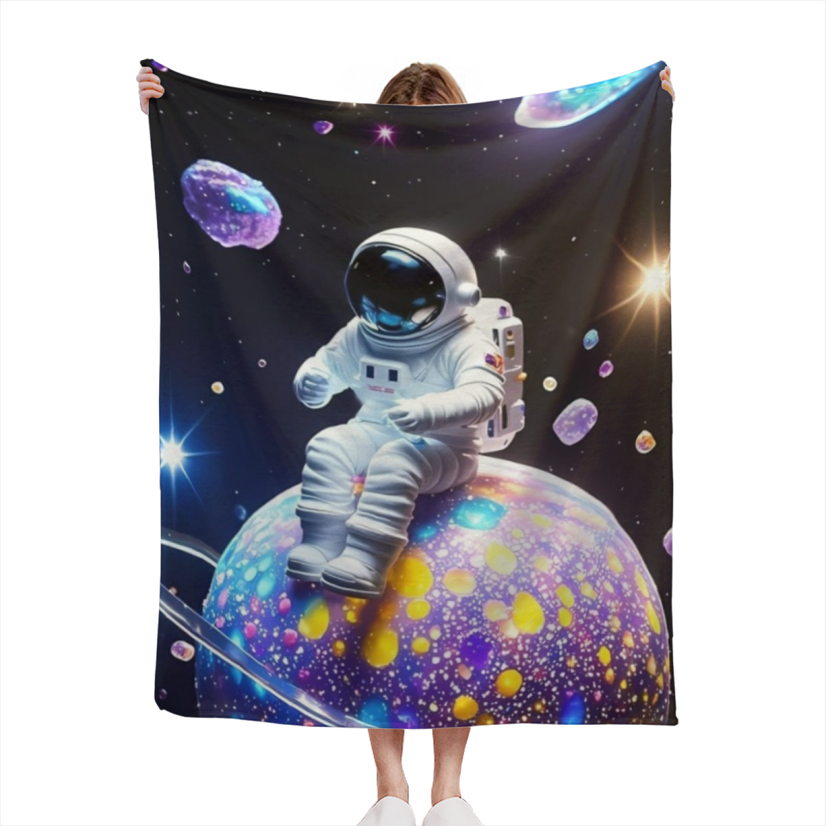 Eclectic Design Breezy Whisper Soft Neutral Flannel Sofa Throw
