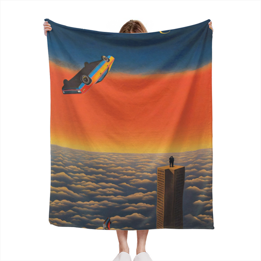 Orchard Sanctuary Inspired Flannel Sofa Throw ¨C Rich Multicolor Palette