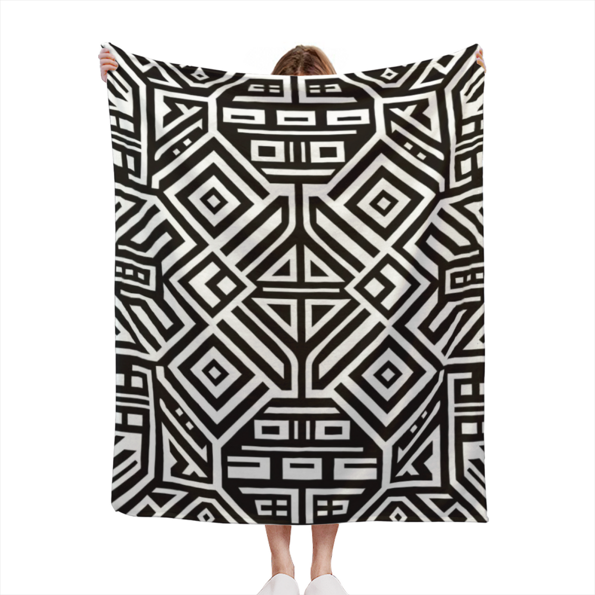 Soft Minimalist Plush Flannel Throw ¨C Hazy Galaxy Collection