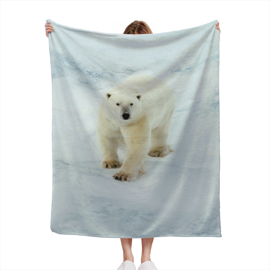Enchanted Treasure Pastel Multicolor Modern Art Flannel Throw Blanket
