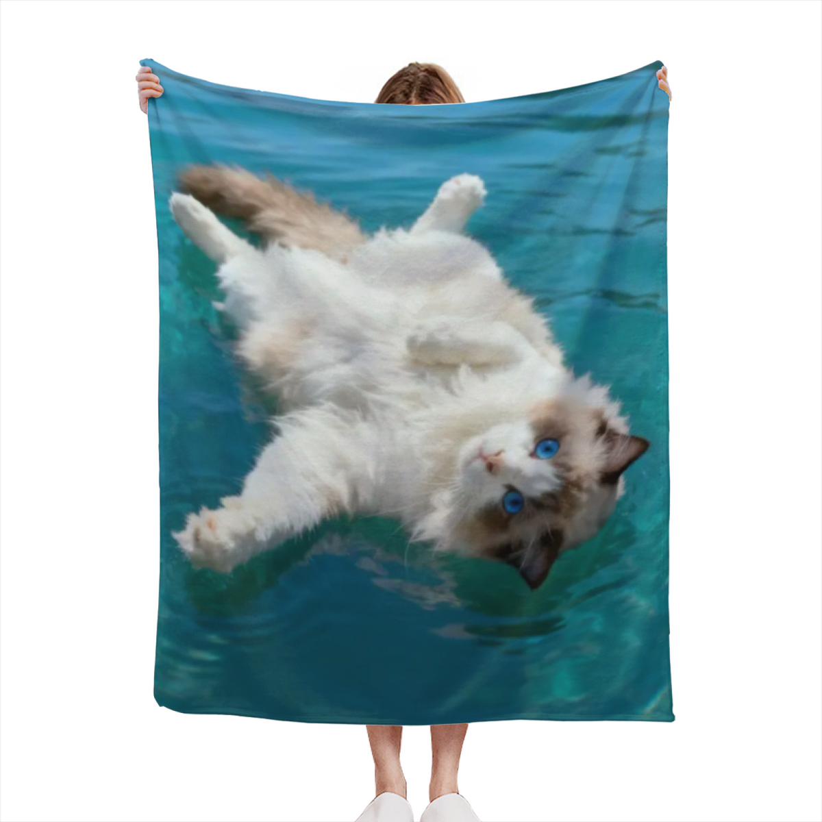Harvest Nectar Muted Sage Art Decorative Flannel Blanket