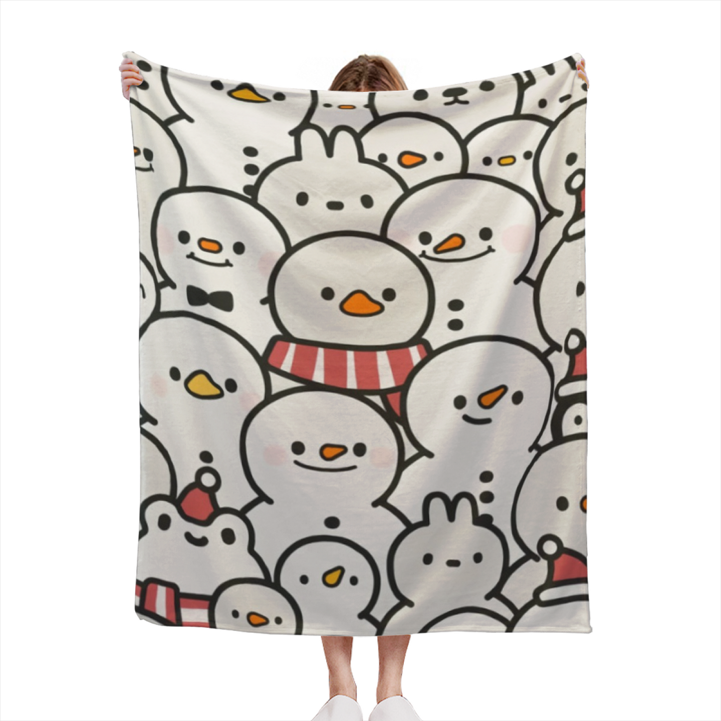 Contemporary Abstract Throw Blanket ¨C Stylish Decorative Graphic Blanket