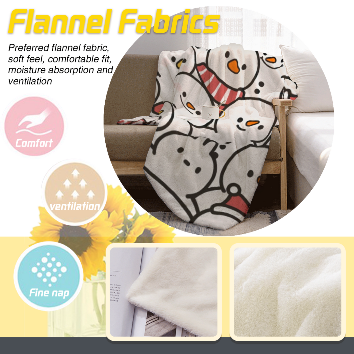 Contemporary Abstract Throw Blanket ¨C Stylish Decorative Graphic Blanket