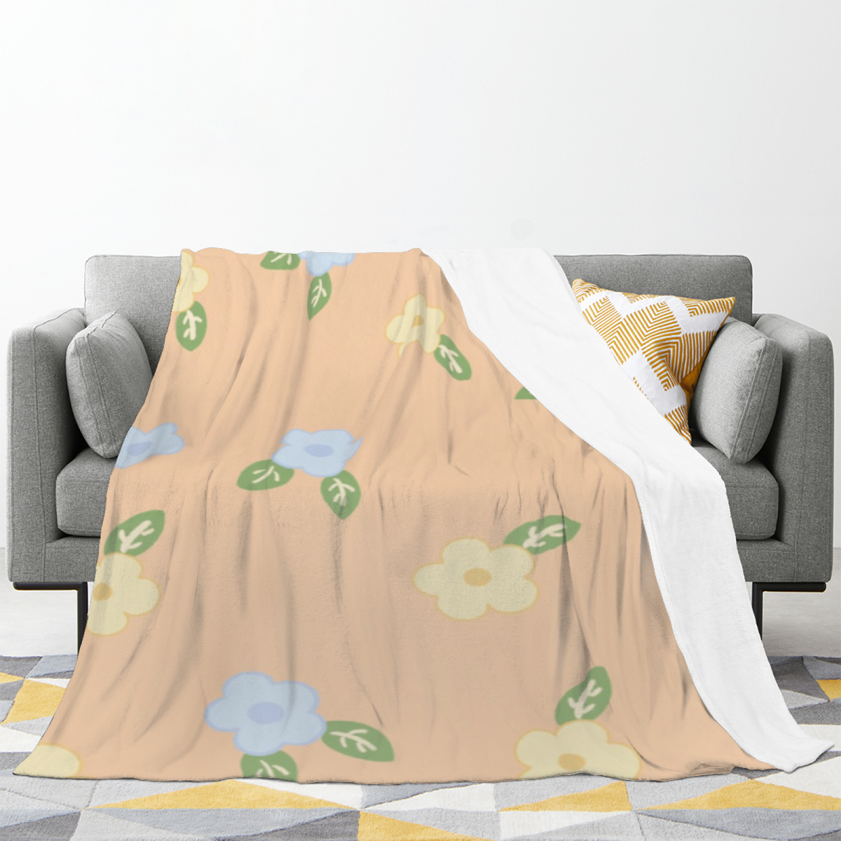 Pink Mischief Character All-Season Flannel Blanket