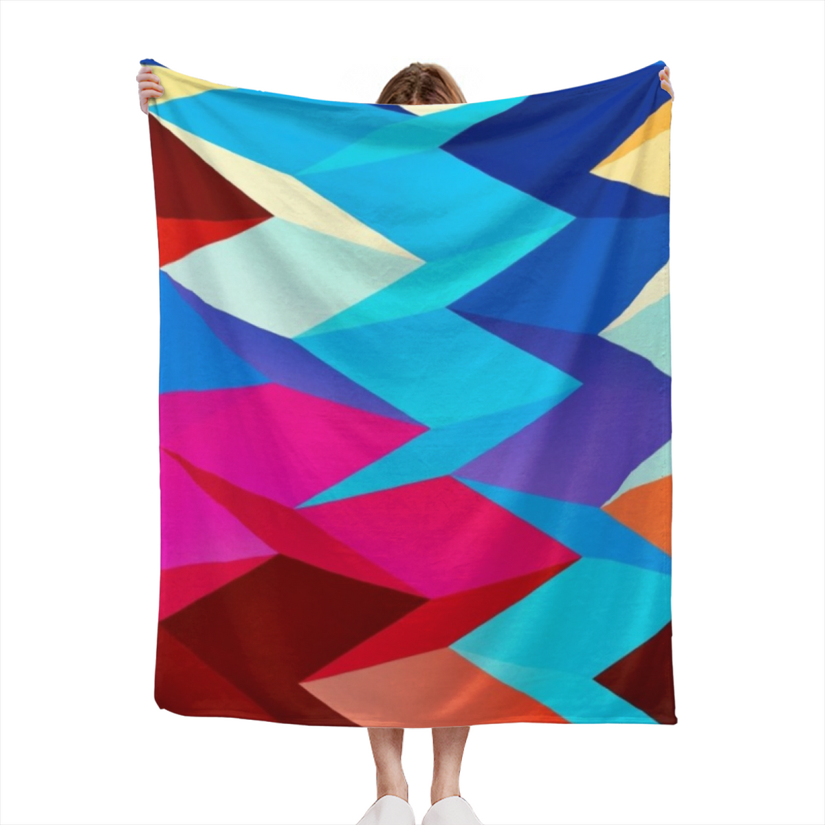 Flying Elephant Adventure Soft Flannel Blanket