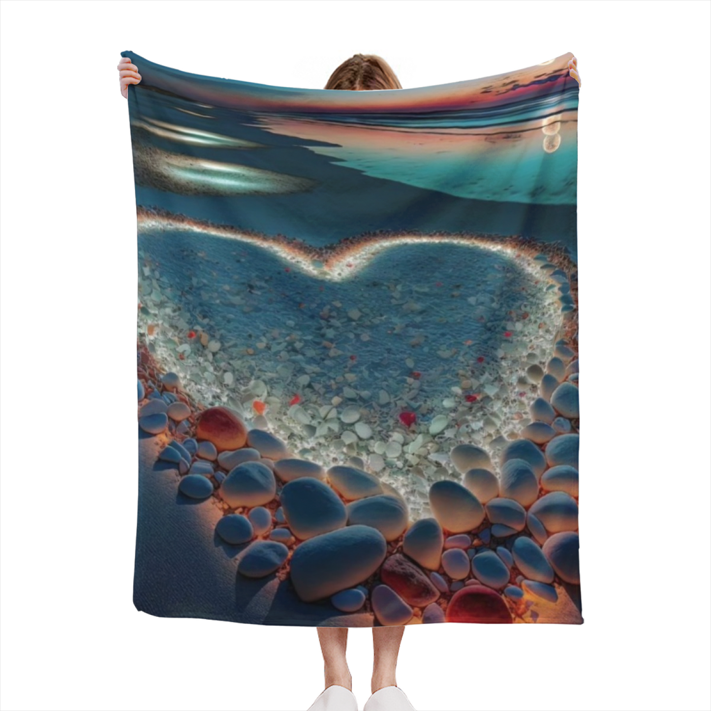 Colorful Abstract Design Throw Blanket ¨C Modern Printed Cozy Home Blanket