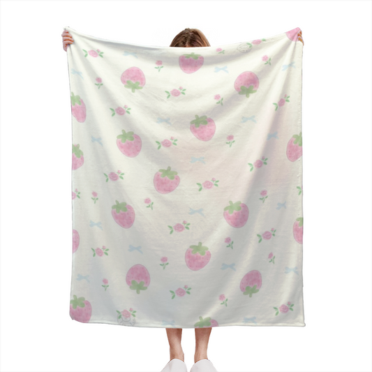 Soft Minimalist All-Season Flannel Blanket ¨C Enchanted Atlas Collection