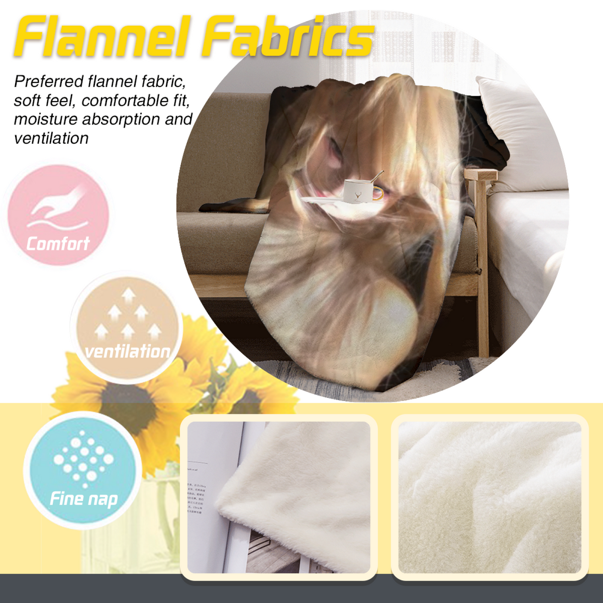 Electric Arbor Lightweight Flannel Throw in Dusty Lilac