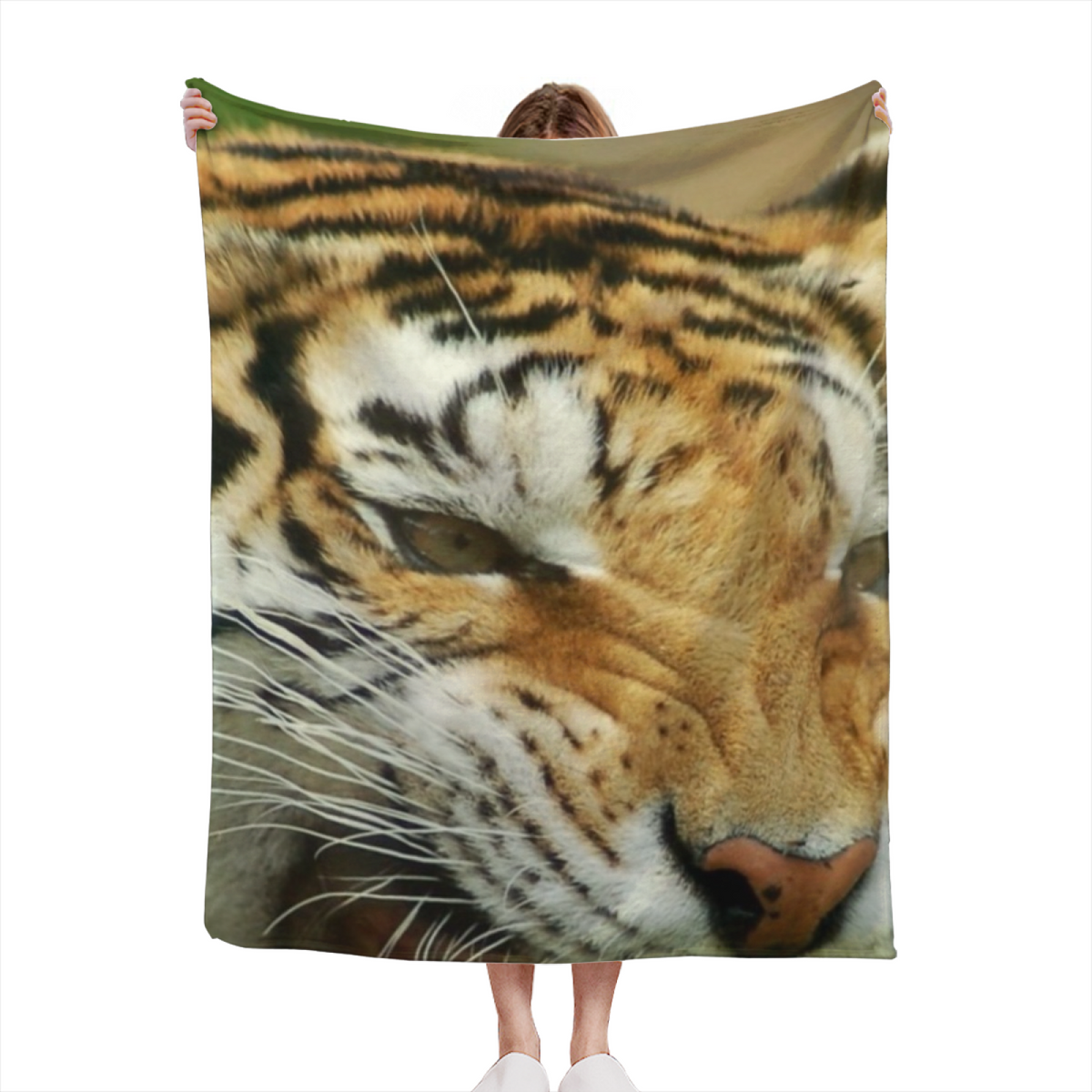 Twilight & Rhapsody Playful Graphic Plush Flannel Throw