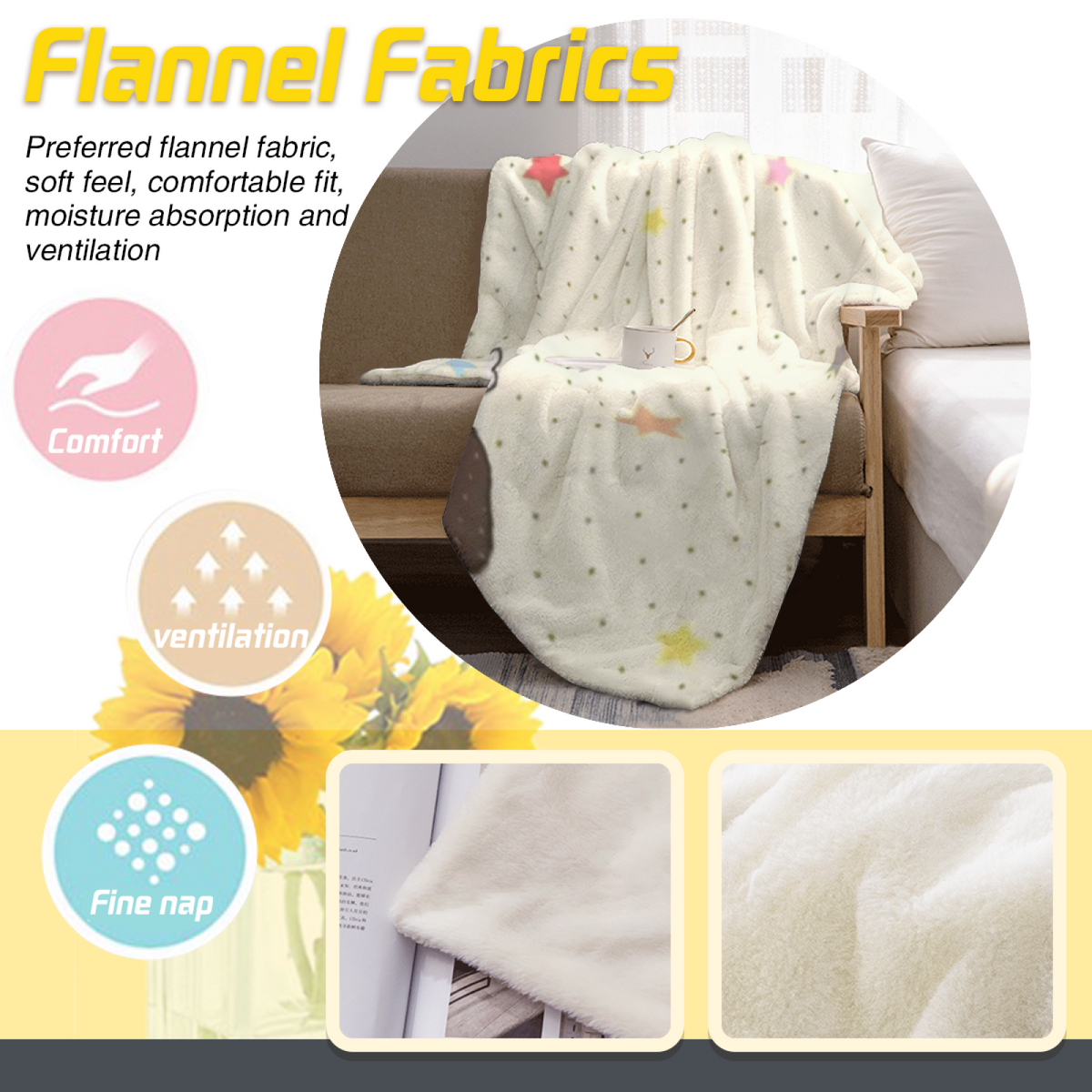 Earthy Neutral Burnished Valley Lightweight Flannel Throw ¨C Contemporary Pattern