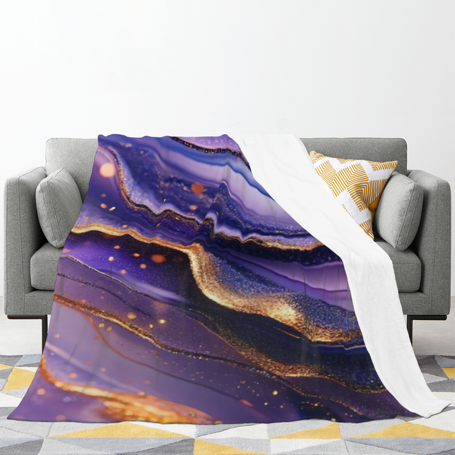 Abstract Decorative Throw Blanket ¨C Modern Graphic Cozy Home Blanket