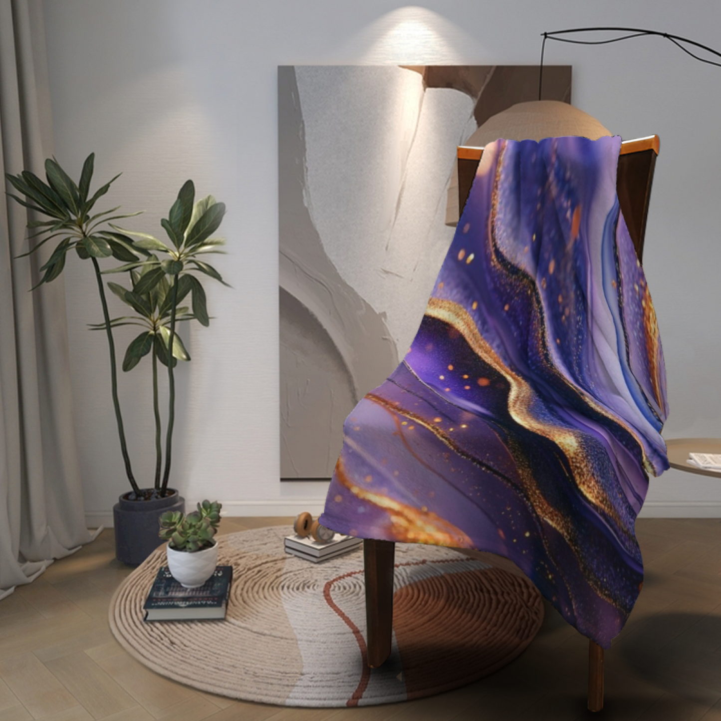 Abstract Decorative Throw Blanket ¨C Modern Graphic Cozy Home Blanket