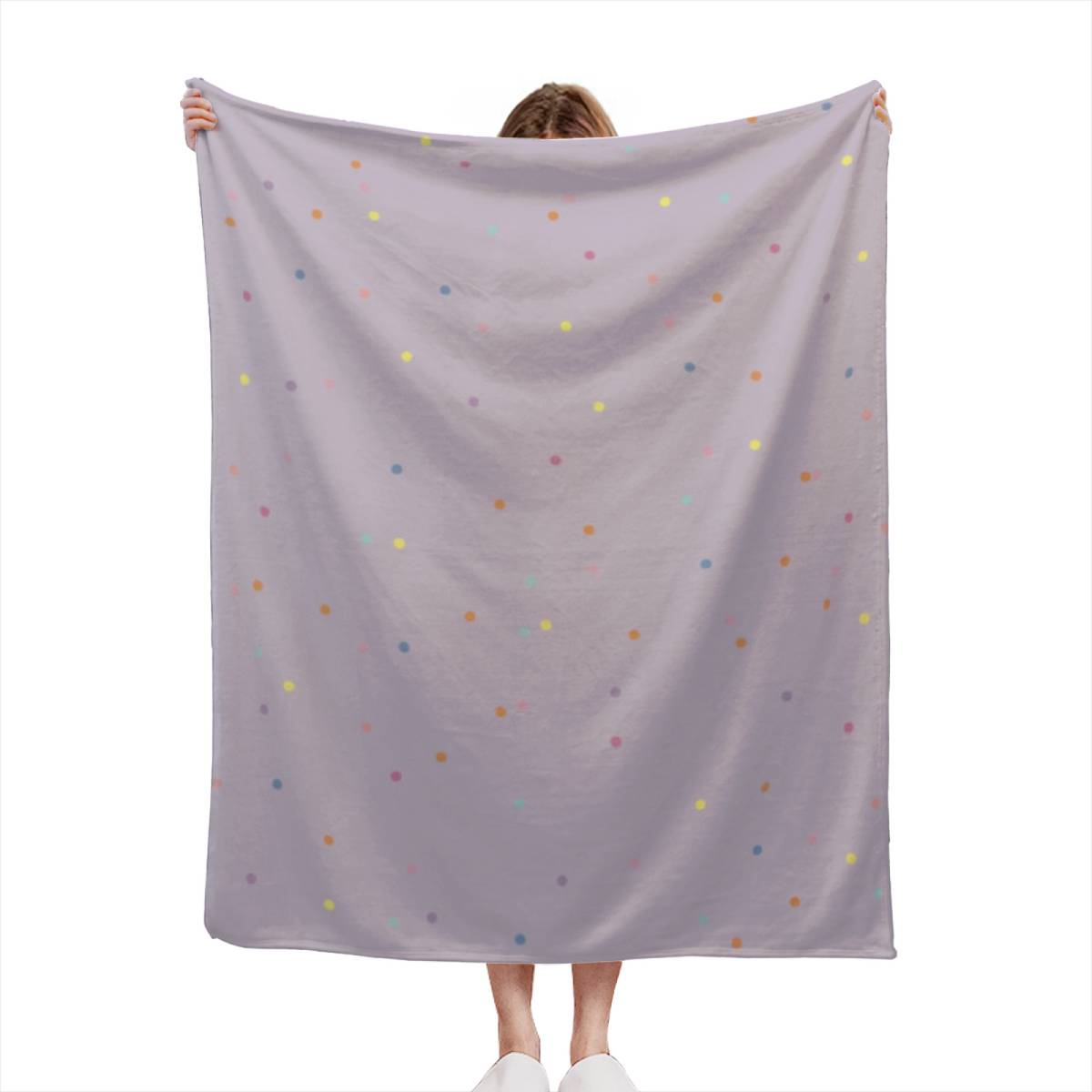 Soft Minimalist All-Season Flannel Blanket ¨C Sunwashed Wonder Collection