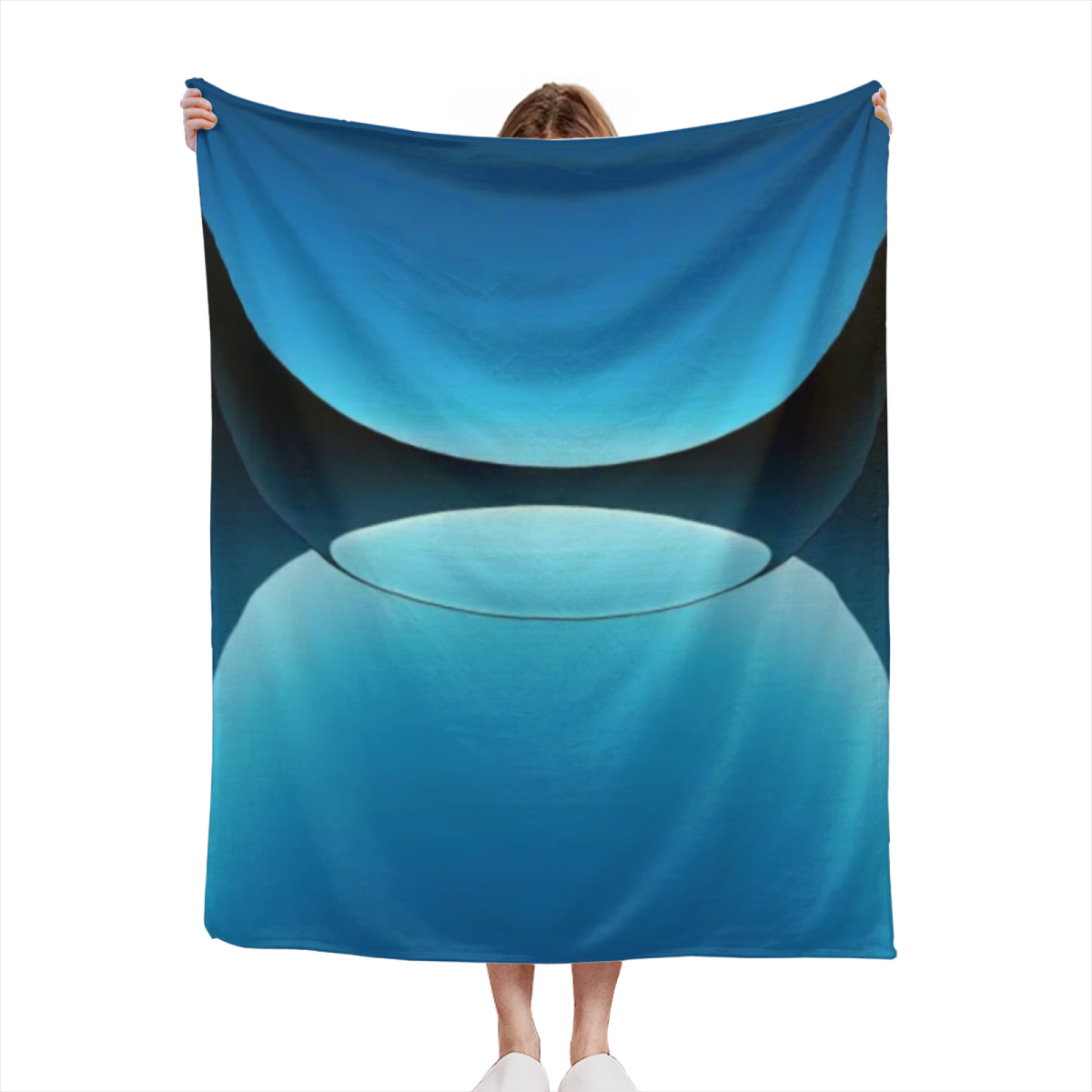 Desert Lantern Lightweight Flannel Throw in Dusty Lilac