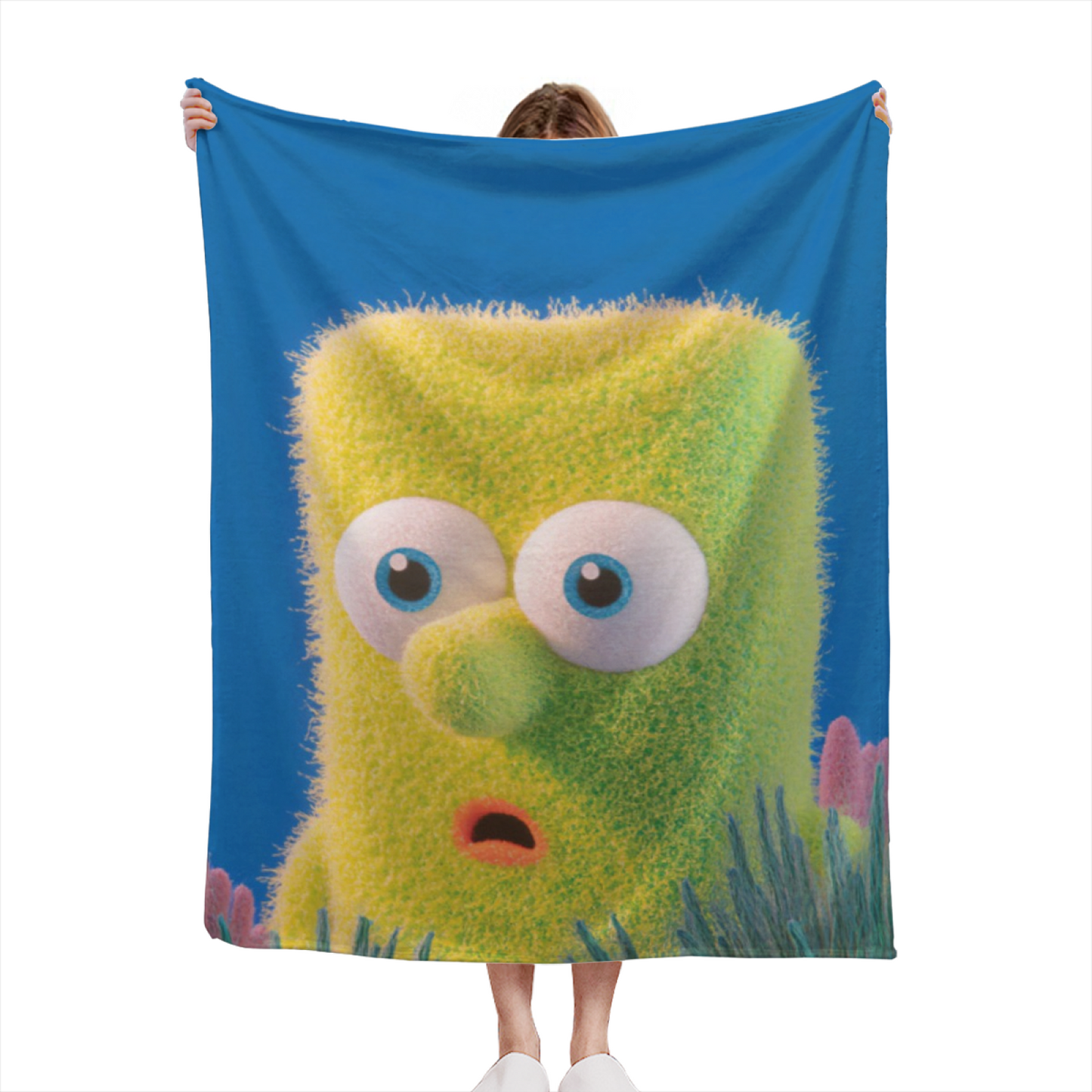 Colorful Decorative Art Throw Blanket ¨C Modern Printed Cozy Home Blanket