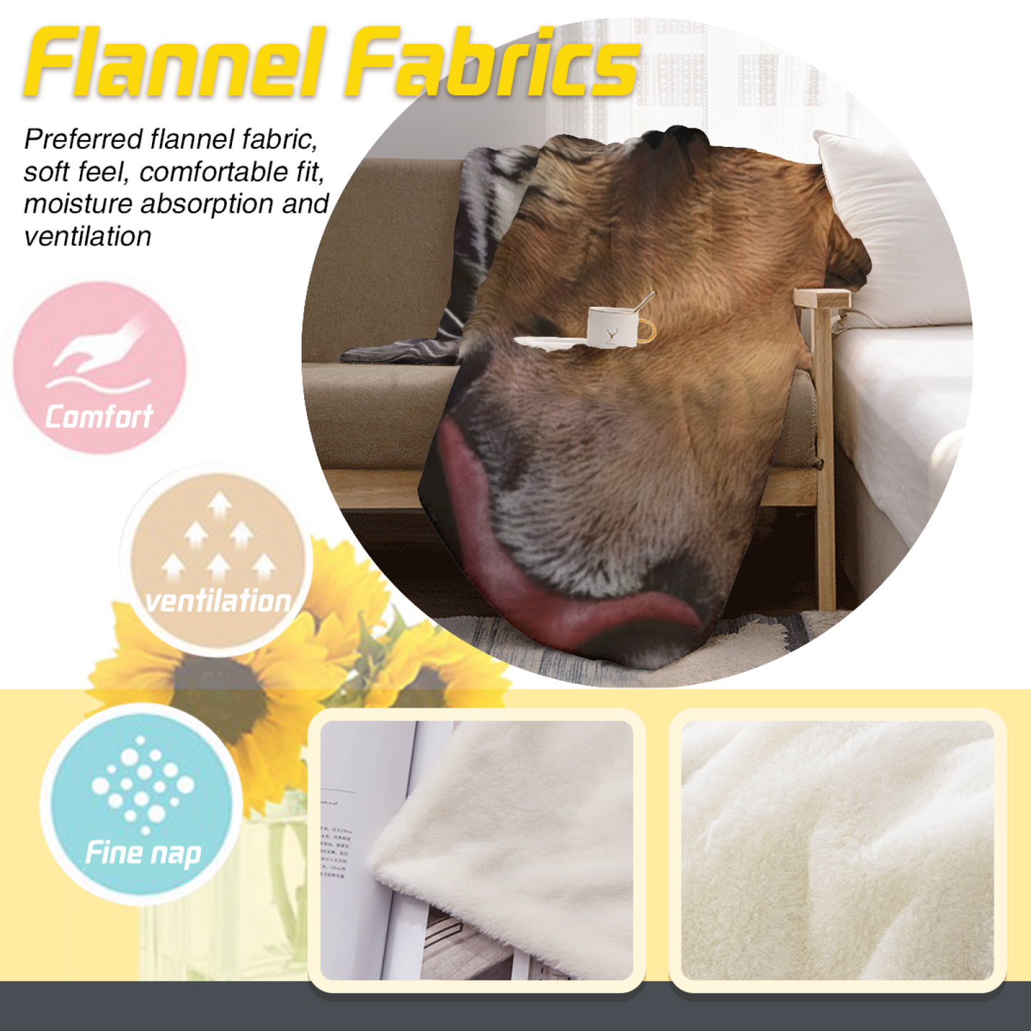 Space Explorer Flannel Throw Blanket ¨C Futuristic Astronaut and Planet Design