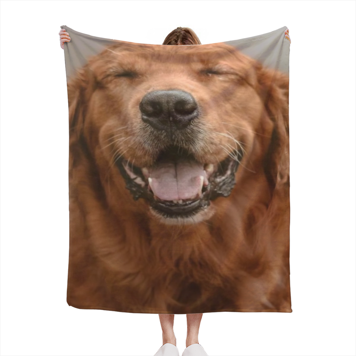 Eclectic Earthy Multicolor Zephyr Serenade Cozy Flannel Bed Blanket