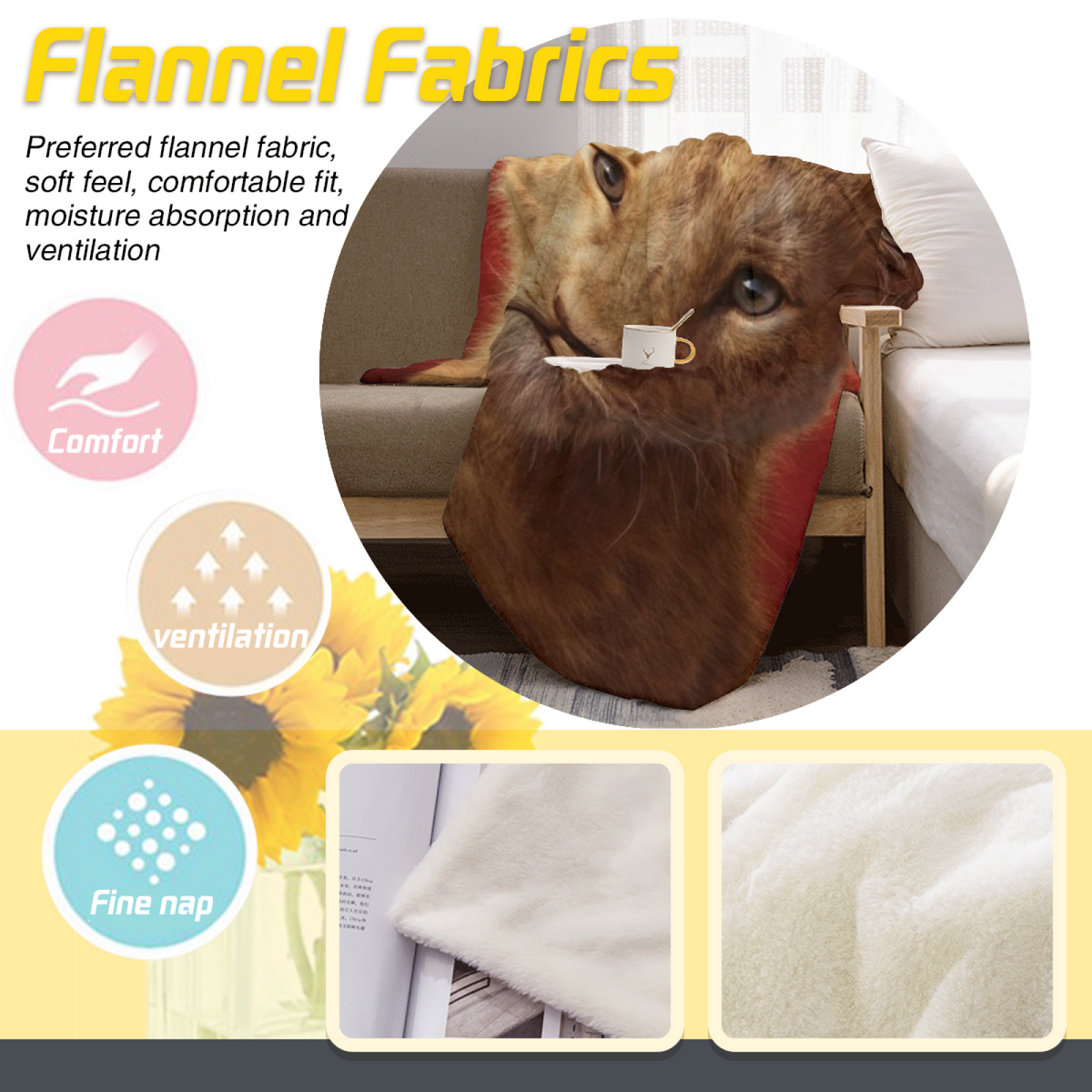 Earthy Neutral Frosted Daydream Lightweight Flannel Throw ¨C Contemporary Pattern
