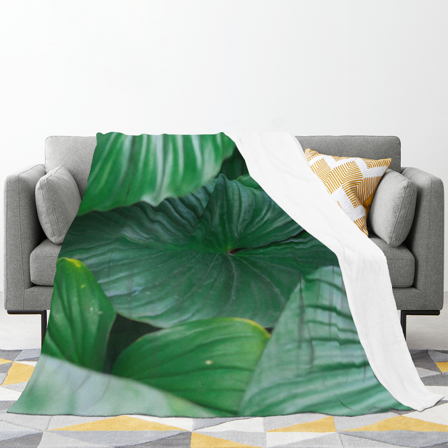 Colorful Abstract Graphic Throw Blanket ¨C Stylish Cozy Home Blanket