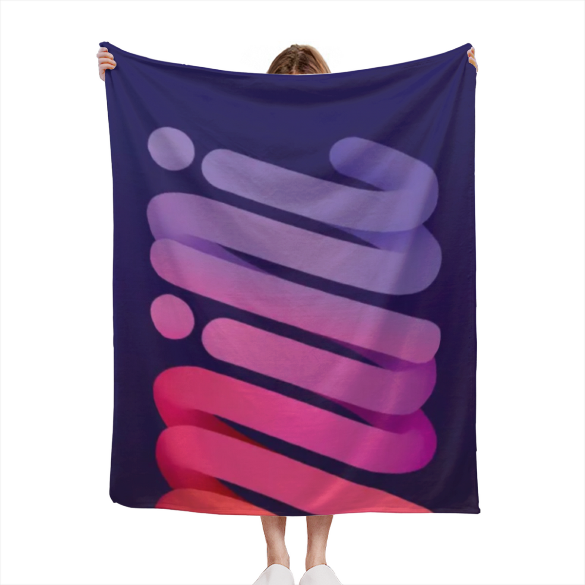 Soft Minimalist Plush Flannel Throw ¨C Enchanted Hearth Collection