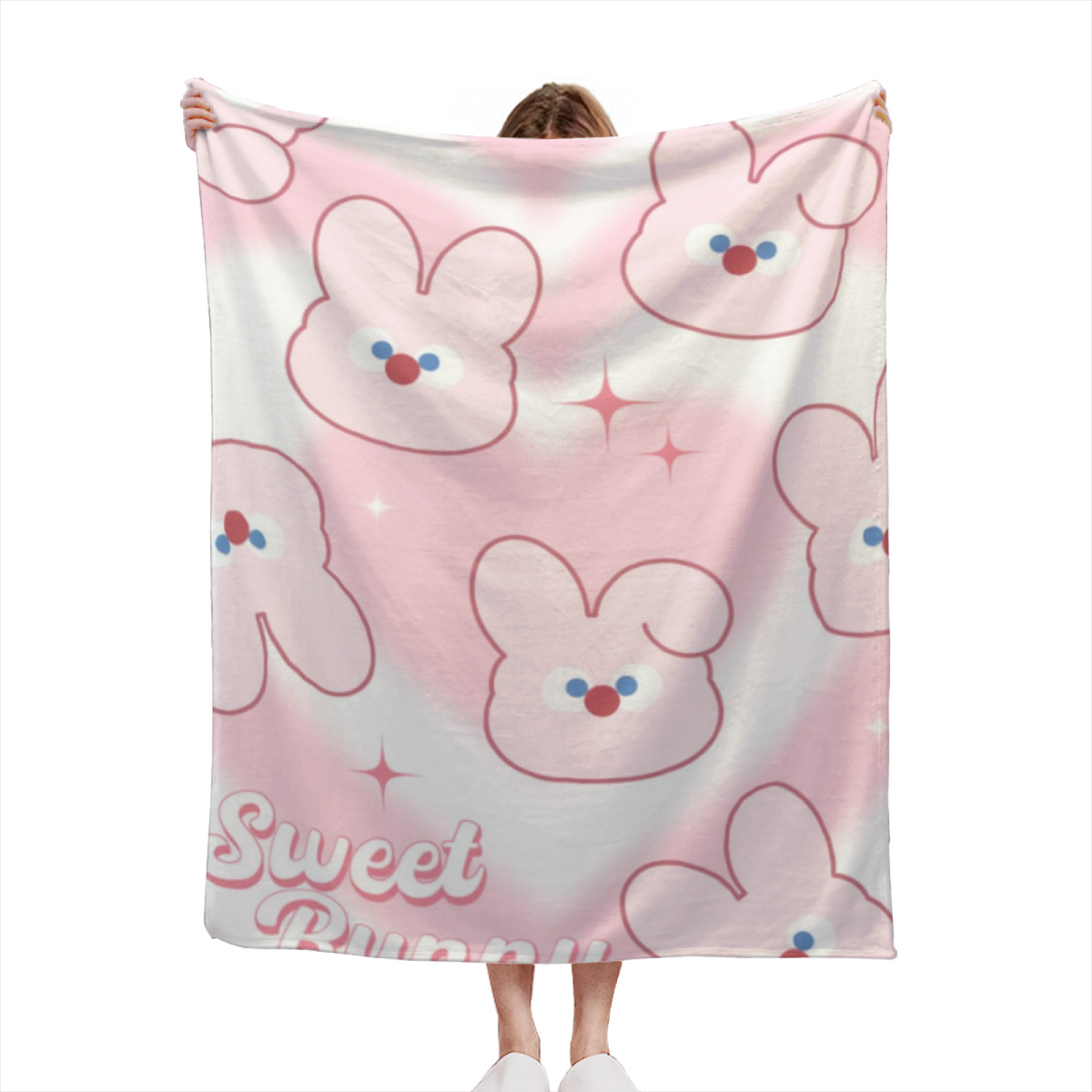 Soft Neutral Cedar Charm Decorative Flannel Blanket