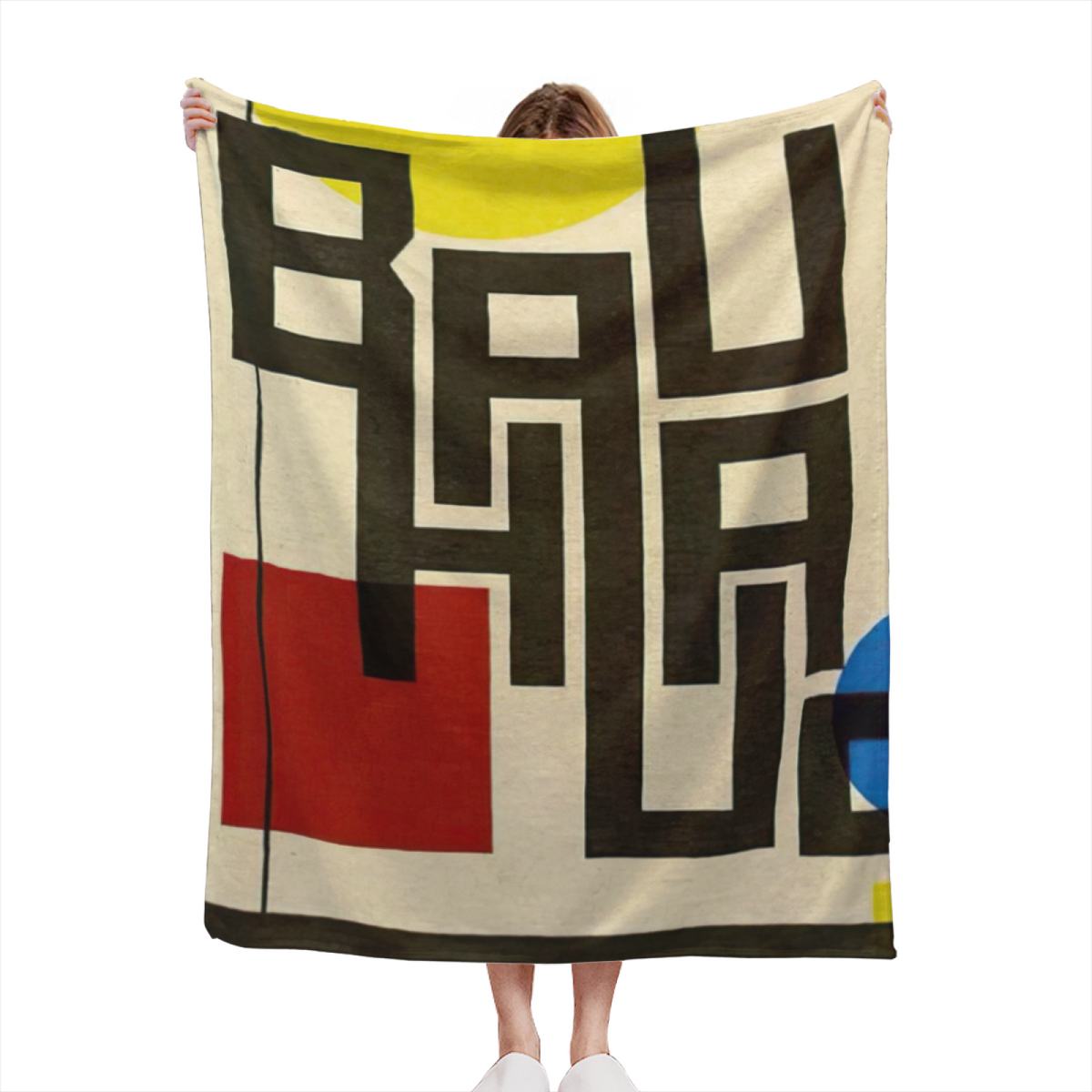 Soft Minimalist Plush Flannel Throw ¨C Festival Vista Collection