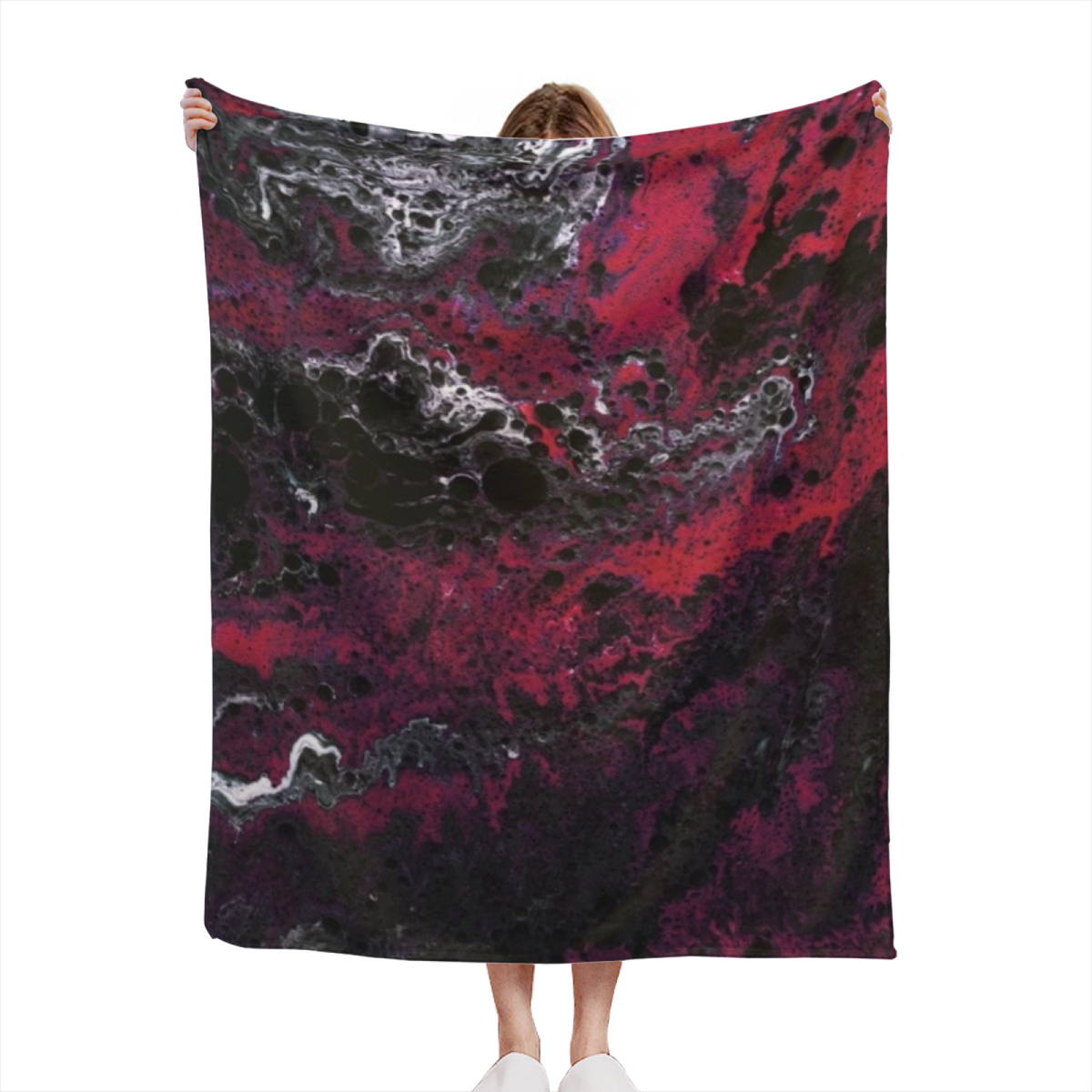 Dawn Reverie Cozy Pattern Plush Flannel Throw