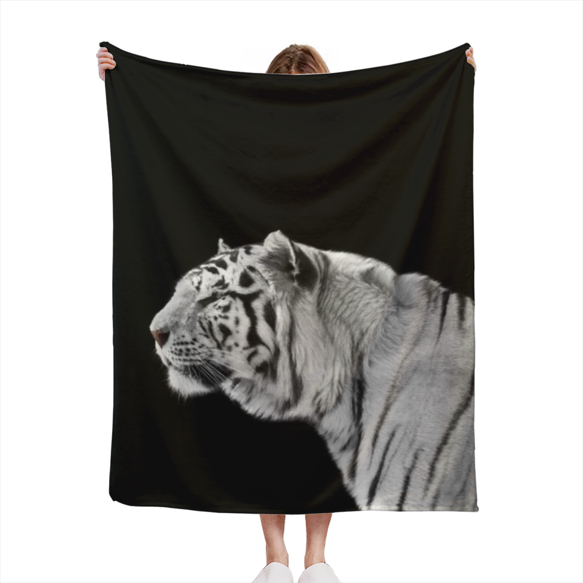 Radiant & Lantern Playful Graphic All-Season Flannel Blanket
